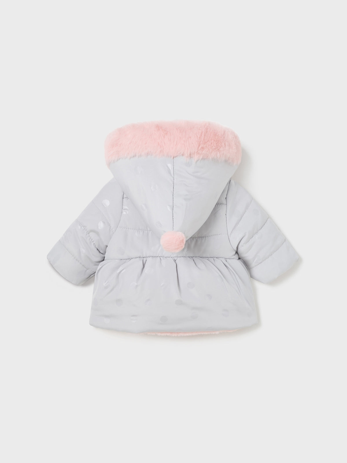 Blusão reversivel Pérola (Creme / Pérola)  para Bebé Menina - Mayoral