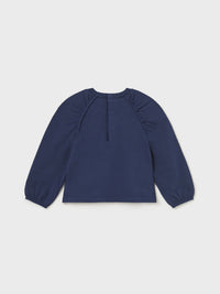 Sweat-shirt Marinho (Marinho)  para Bebé Menina - Mayoral