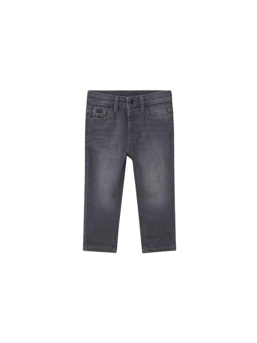 Calça soft denim Cinza escu (Cinza Escuro)  para Bebé Menino - Mayoral