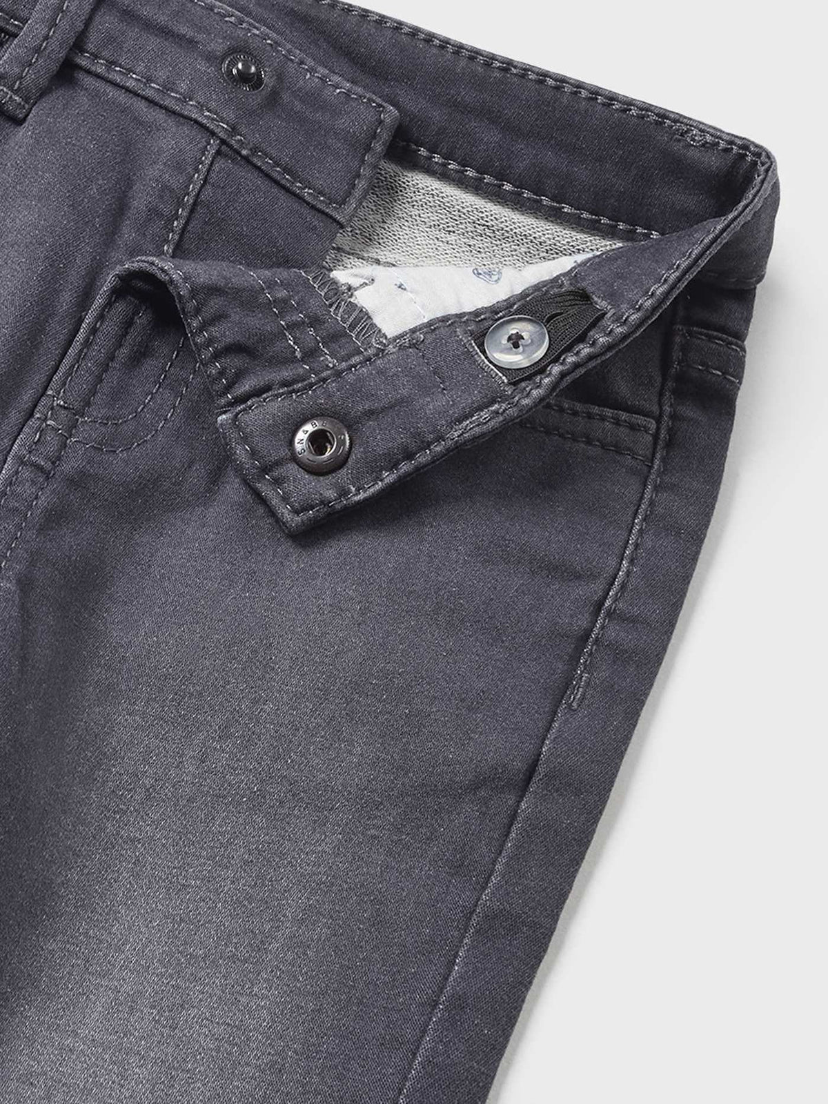 Calça soft denim Cinza escu (Cinza Escuro)  para Bebé Menino - Mayoral
