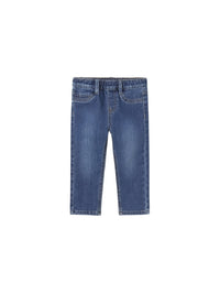Calça denim regular forrada Azul ganga (Ganga)  para Bebé Menino - Mayoral