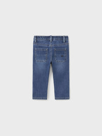 Calça denim regular forrada Azul ganga (Ganga)  para Bebé Menino - Mayoral
