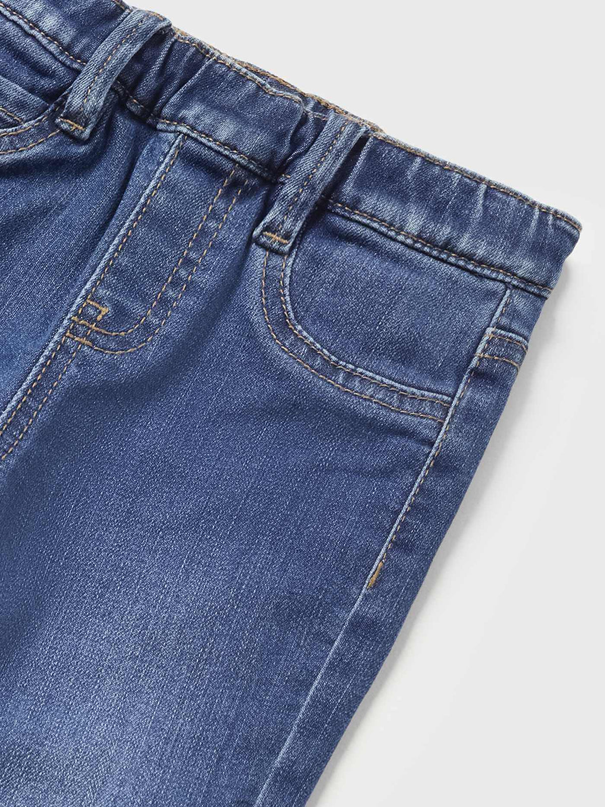 Calça denim regular forrada Azul ganga (Ganga)  para Bebé Menino - Mayoral