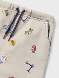 Calça estampada Pedra (Bege)  para Bebé Menino - Mayoral