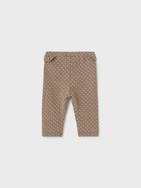 Pack 2 leggings Cast. escu (Castanho Escuro)  para Bebé Menina - Mayoral