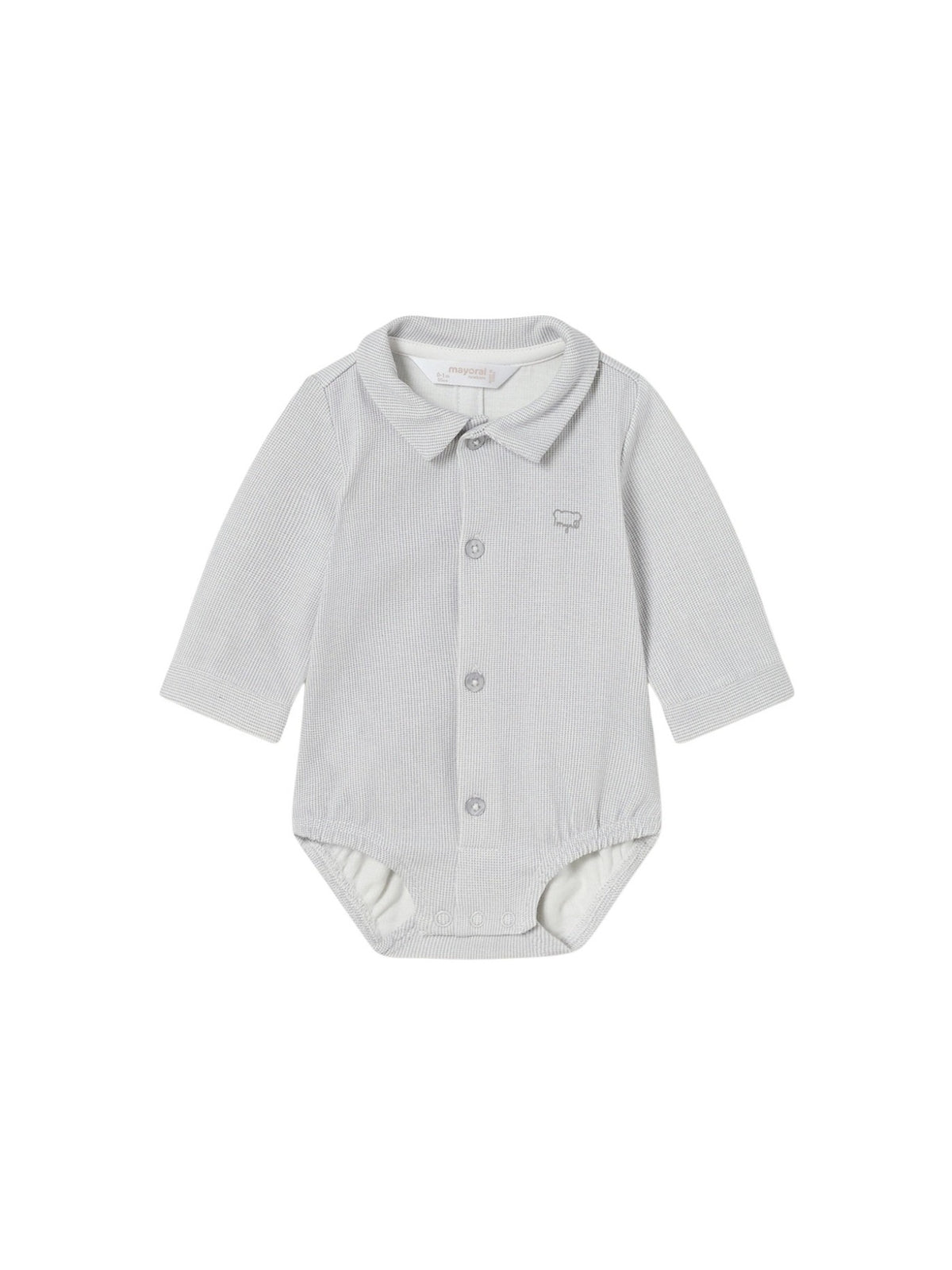 Body camiseiro Cinza (Celeste)  para Bebé Menino - Mayoral
