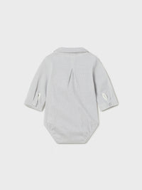 Body camiseiro Cinza (Celeste)  para Bebé Menino - Mayoral