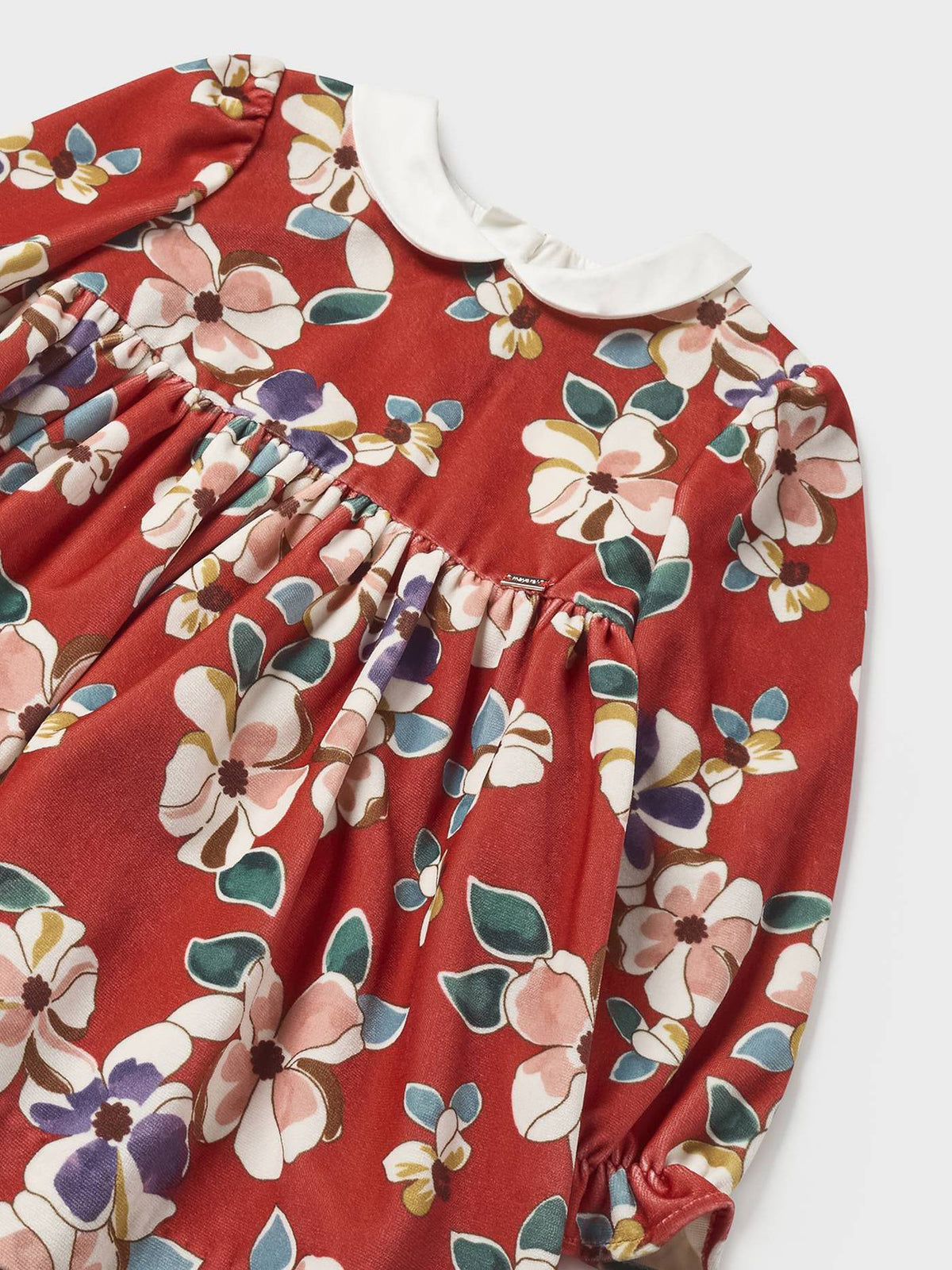 Vestido estampado Vermelho (Vermelho)  para Bebé Menina - Mayoral