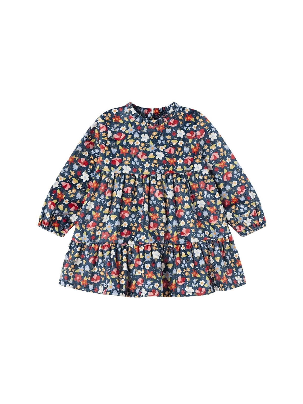 Vestido estampado Marinho (Marinho)  para Bebé Menina - Mayoral