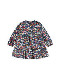 Vestido estampado Marinho (Marinho)  para Bebé Menina - Mayoral