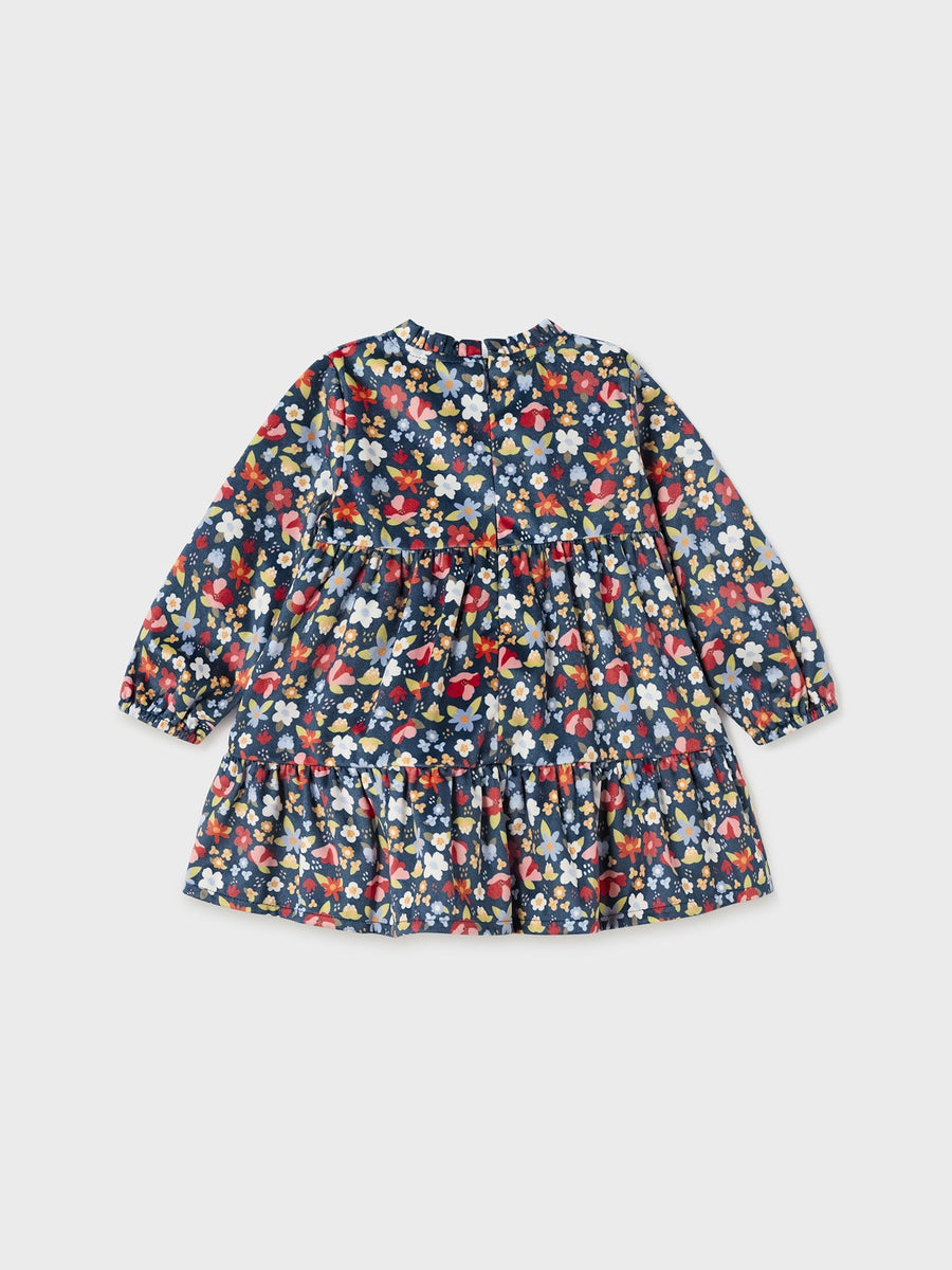 Vestido estampado Marinho (Marinho)  para Bebé Menina - Mayoral