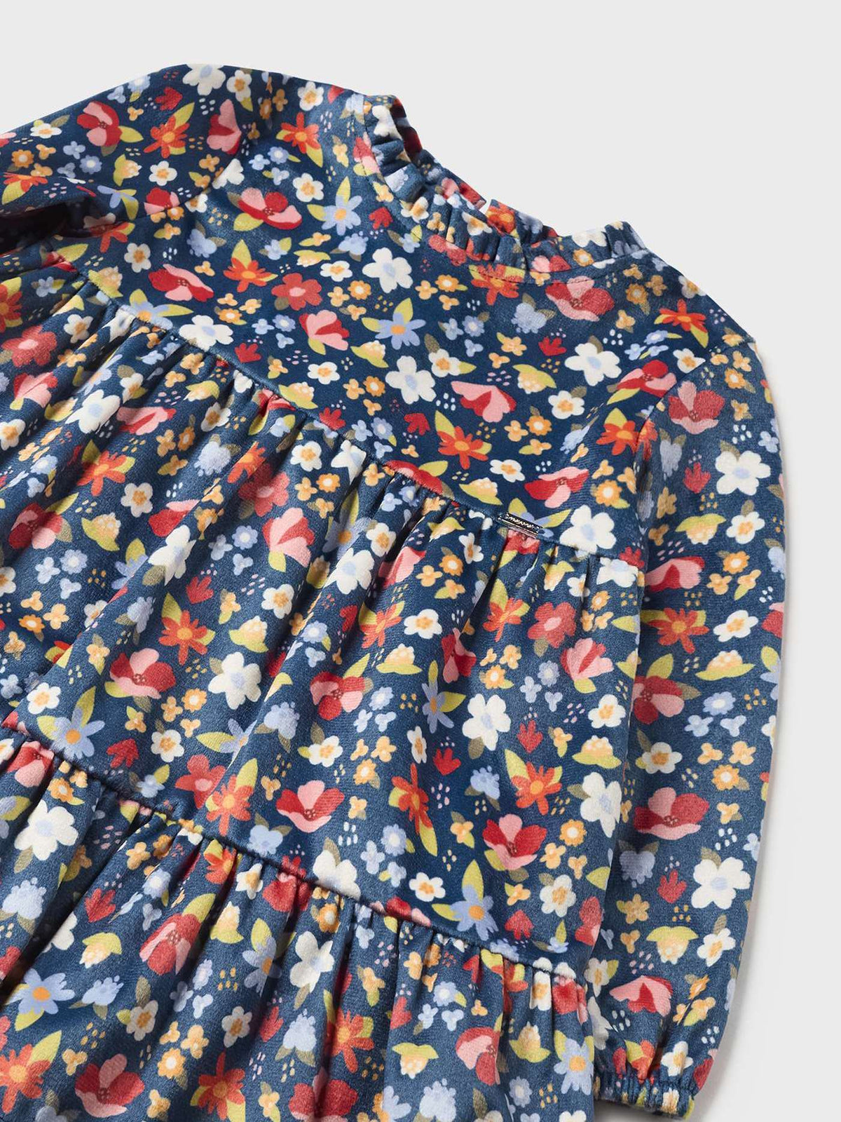 Vestido estampado Marinho (Marinho)  para Bebé Menina - Mayoral