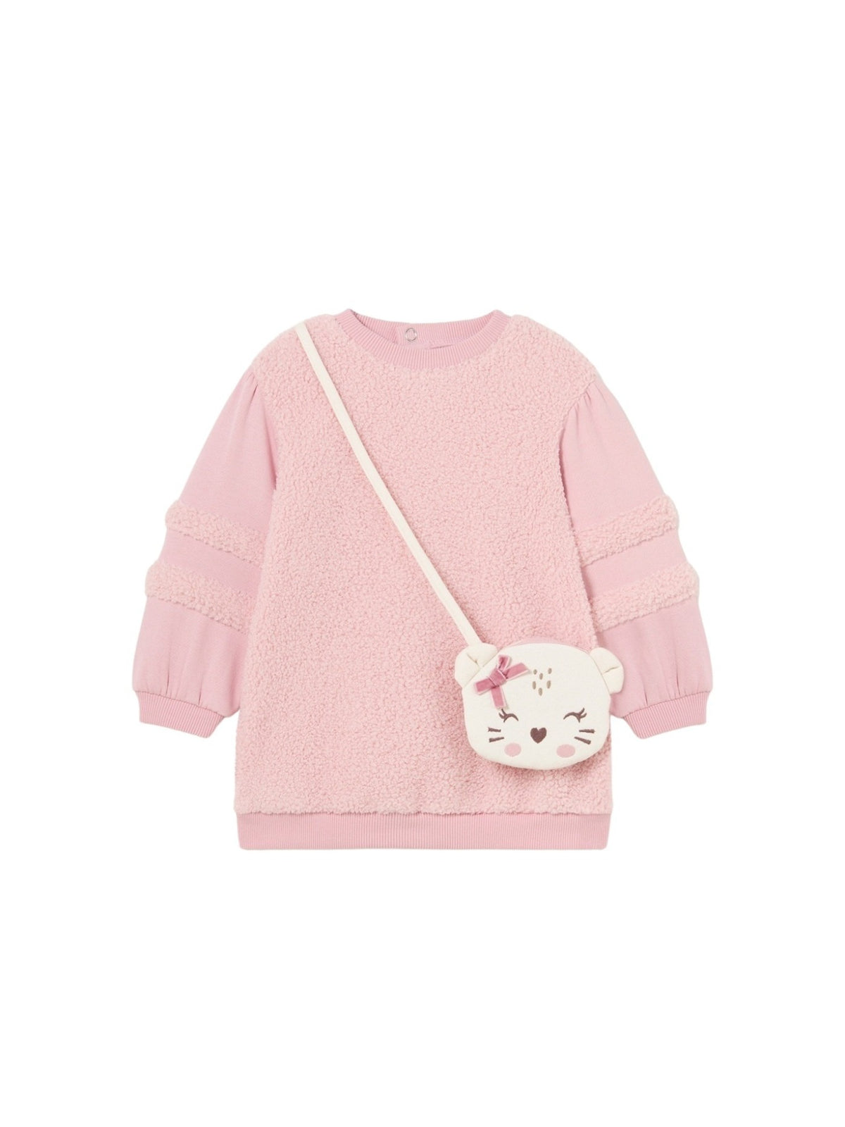 Vestido com bolso Rosado (Rosa)  para Bebé Menina - Mayoral