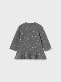 Vestido bordado bolsa Antracit v (Cinza)  para Bebé Menina - Mayoral