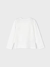 Camisola aplicações Crú-marinh (Marinho)  para Menina - Mayoral