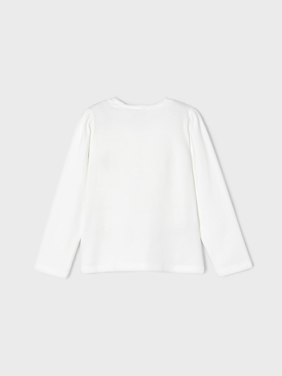 Camisola aplicações Crú-marinh (Marinho)  para Menina - Mayoral