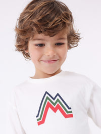 Camisola "cool" Nata (Creme / Pérola)  para Menino - Mayoral