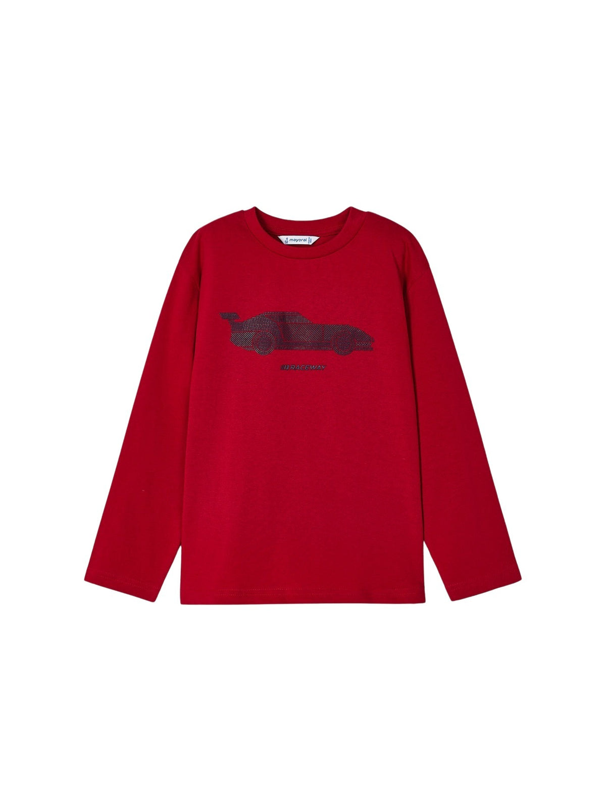 Camisola "raceway" Vermelho (Vermelho)  para Menino - Mayoral