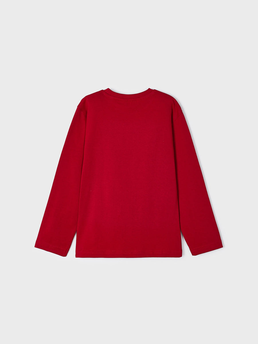 Camisola "raceway" Vermelho (Vermelho)  para Menino - Mayoral