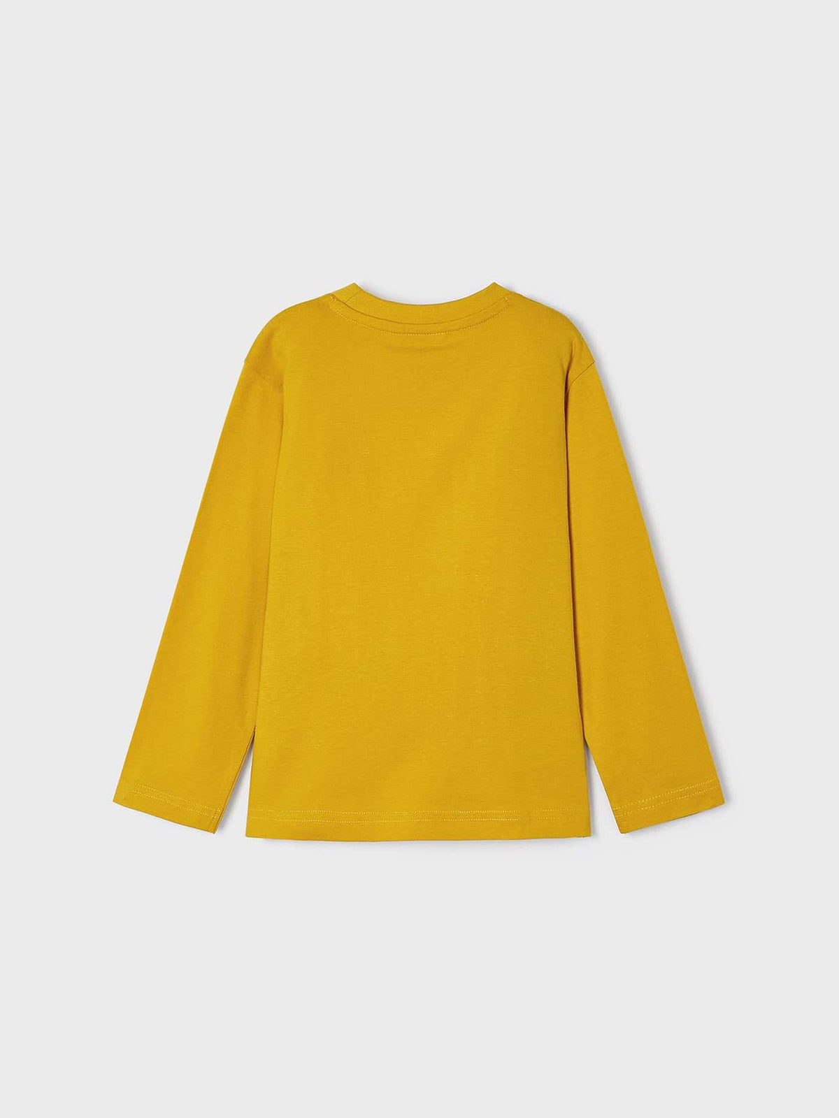 Camisola "raceway" Mostarda (Amarelo Ocre)  para Menino - Mayoral