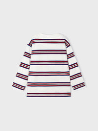 Camiseta riscas Nata (Creme / Pérola)  para Menino - Mayoral