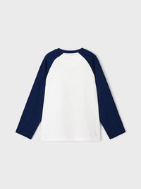Camisola ranglan Marinho (Marinho)  para Menino - Mayoral