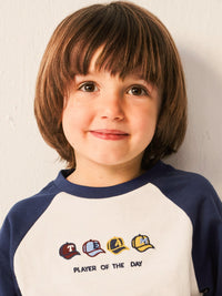 Camisola ranglan Marinho (Marinho)  para Menino - Mayoral
