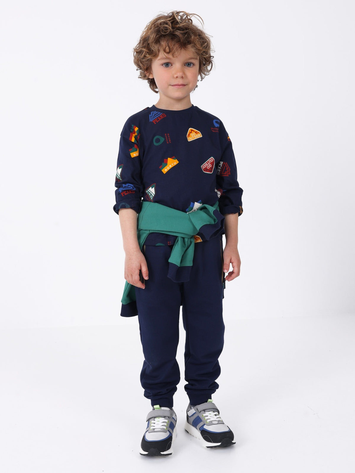 Camisola "all over print" Azul escur (Marinho)  para Menino - Mayoral