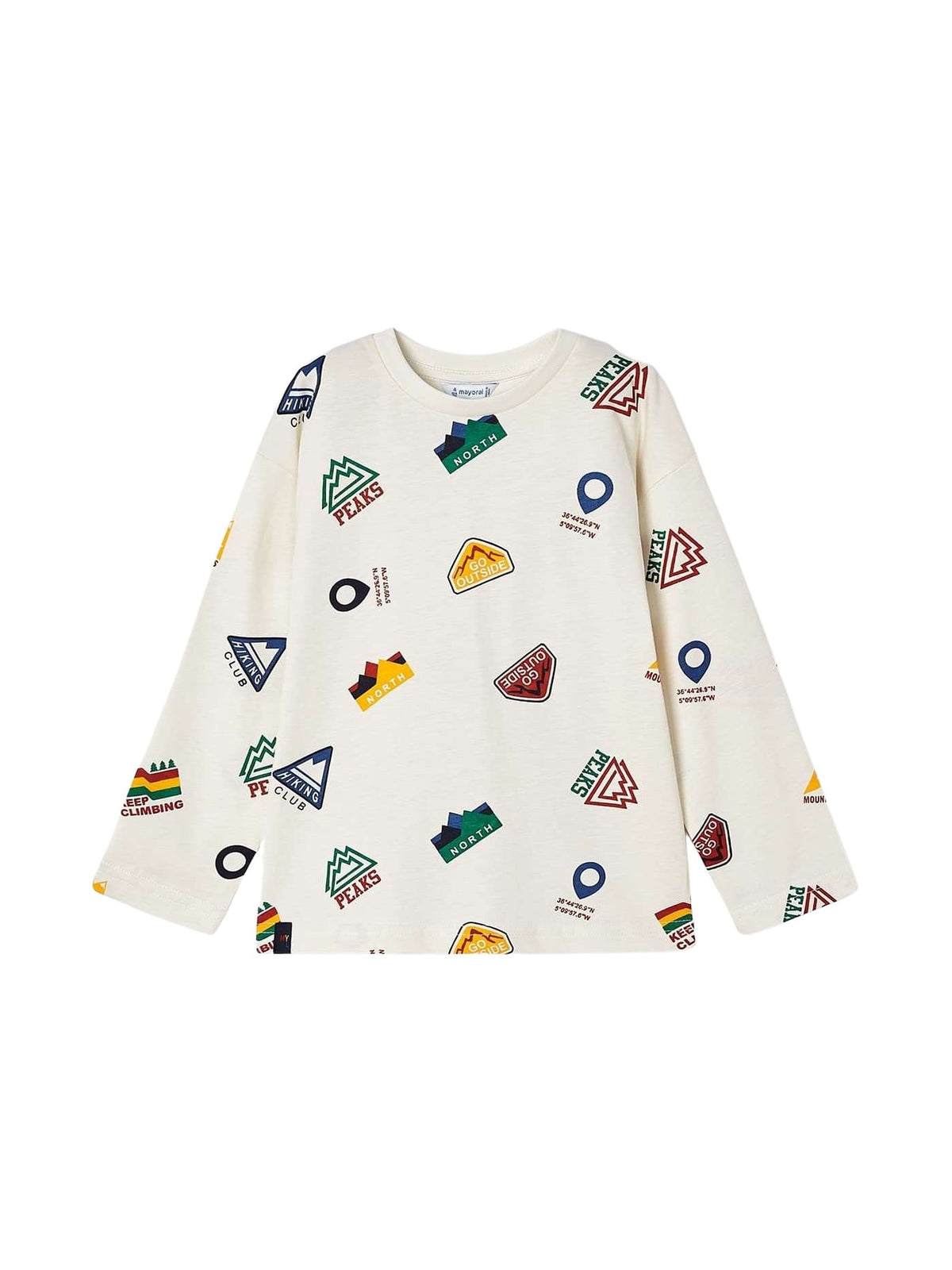 Camisola "all over print" Glaciar (Turquesa)  para Menino - Mayoral