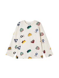 Camisola "all over print" Glaciar (Turquesa)  para Menino - Mayoral