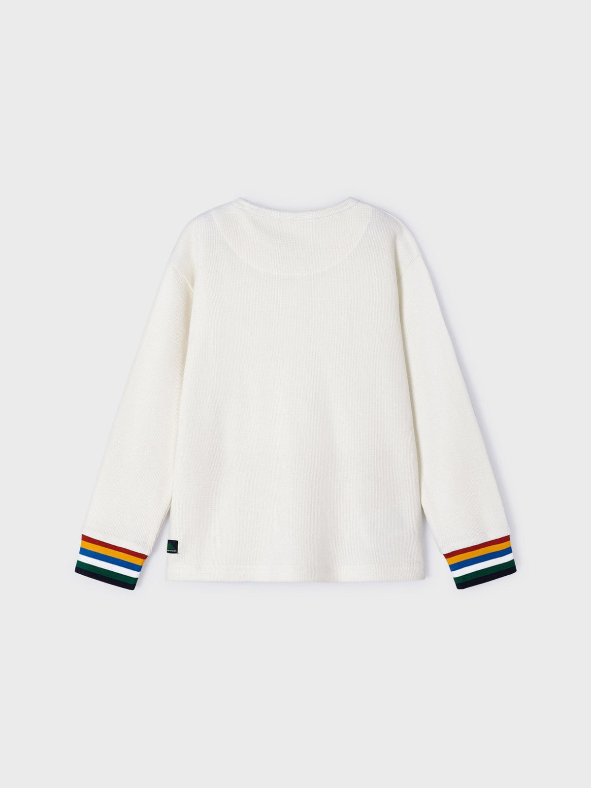 Camisola malha gofrada Glaciar (Creme / Pérola)  para Menino - Mayoral