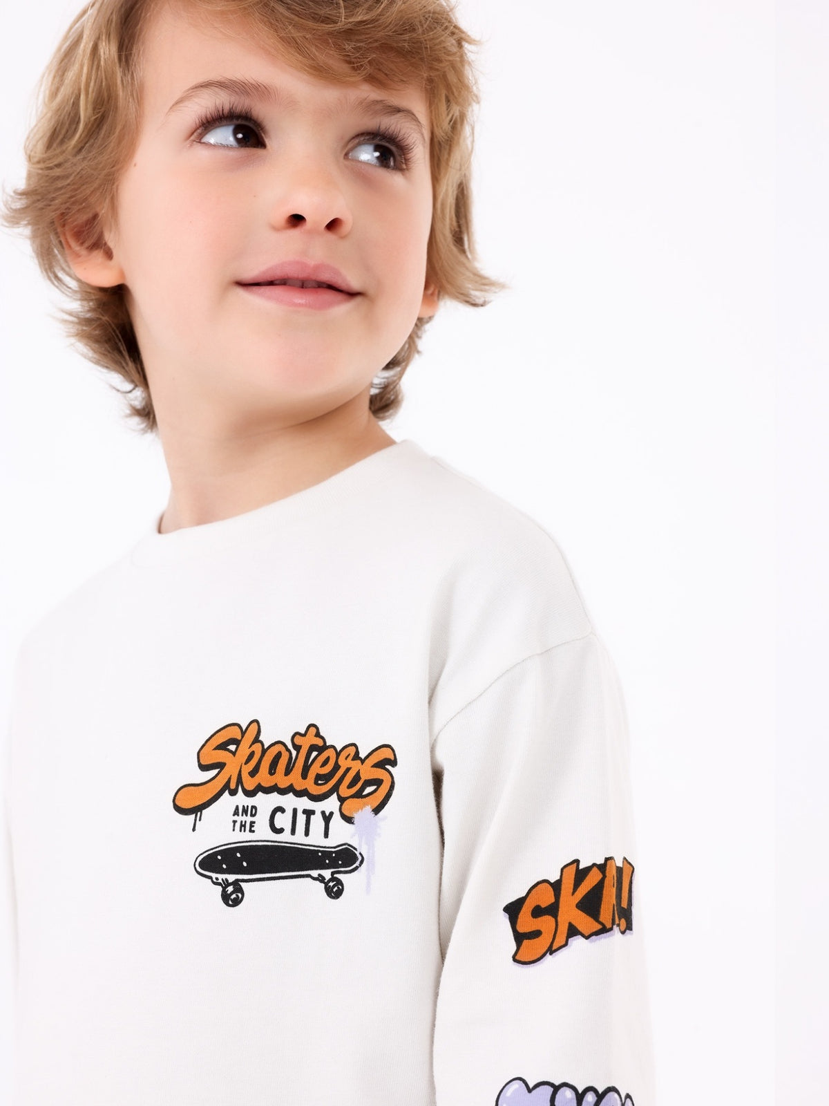 Camisola grafitis Glaciar (Turquesa)  para Menino - Mayoral