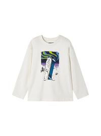 Camisola urso snow Glaciar (Turquesa)  para Menino - Mayoral