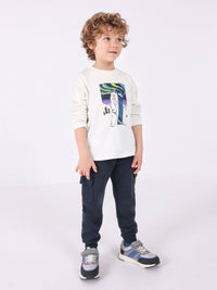 Camisola urso snow Glaciar (Turquesa)  para Menino - Mayoral