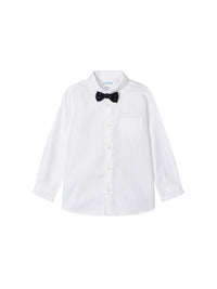 Camisa m/comp. clássica laço Branco (Branco)  para Menino - Mayoral