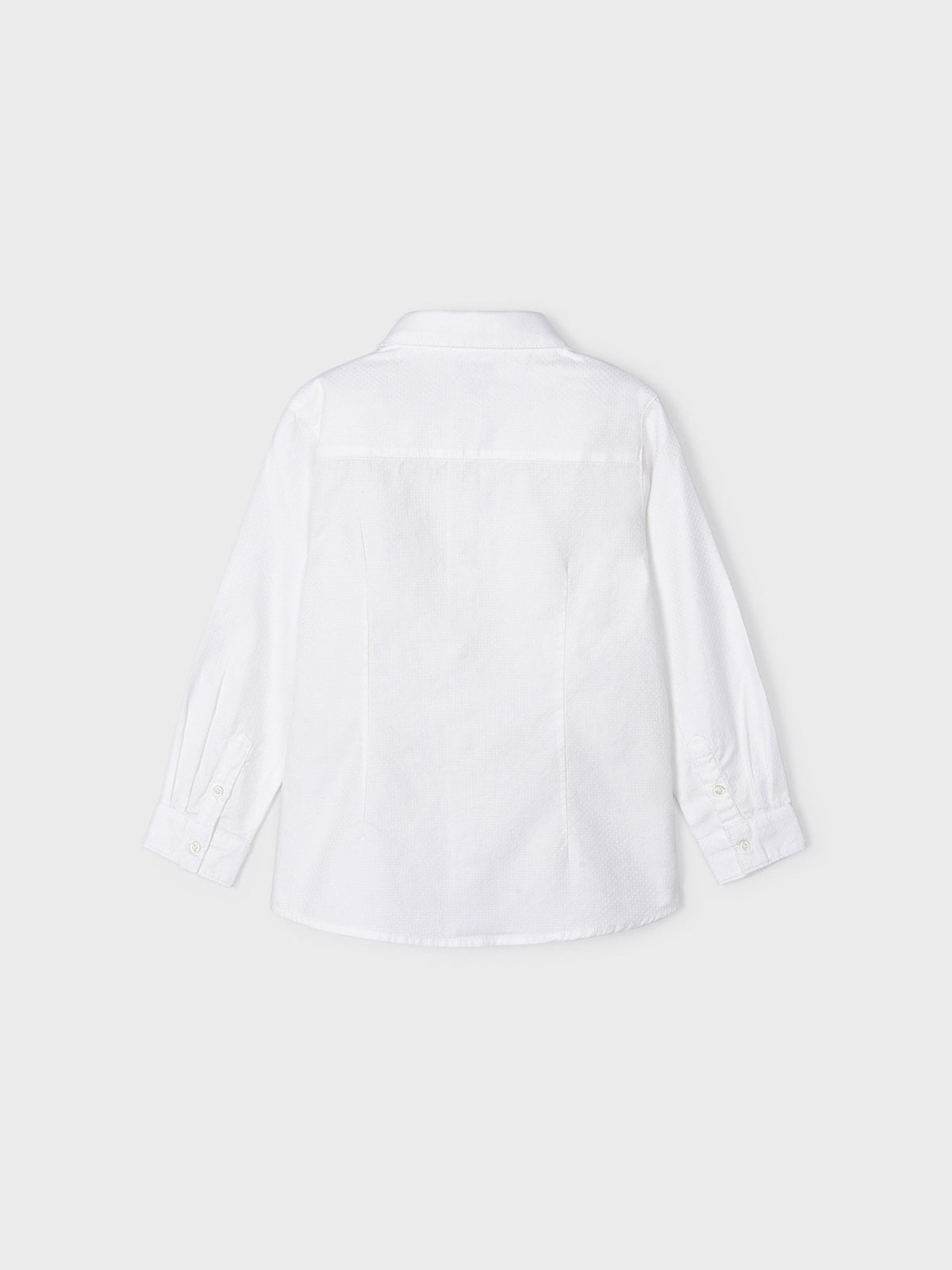 Camisa m/comp. clássica laço Branco (Branco)  para Menino - Mayoral