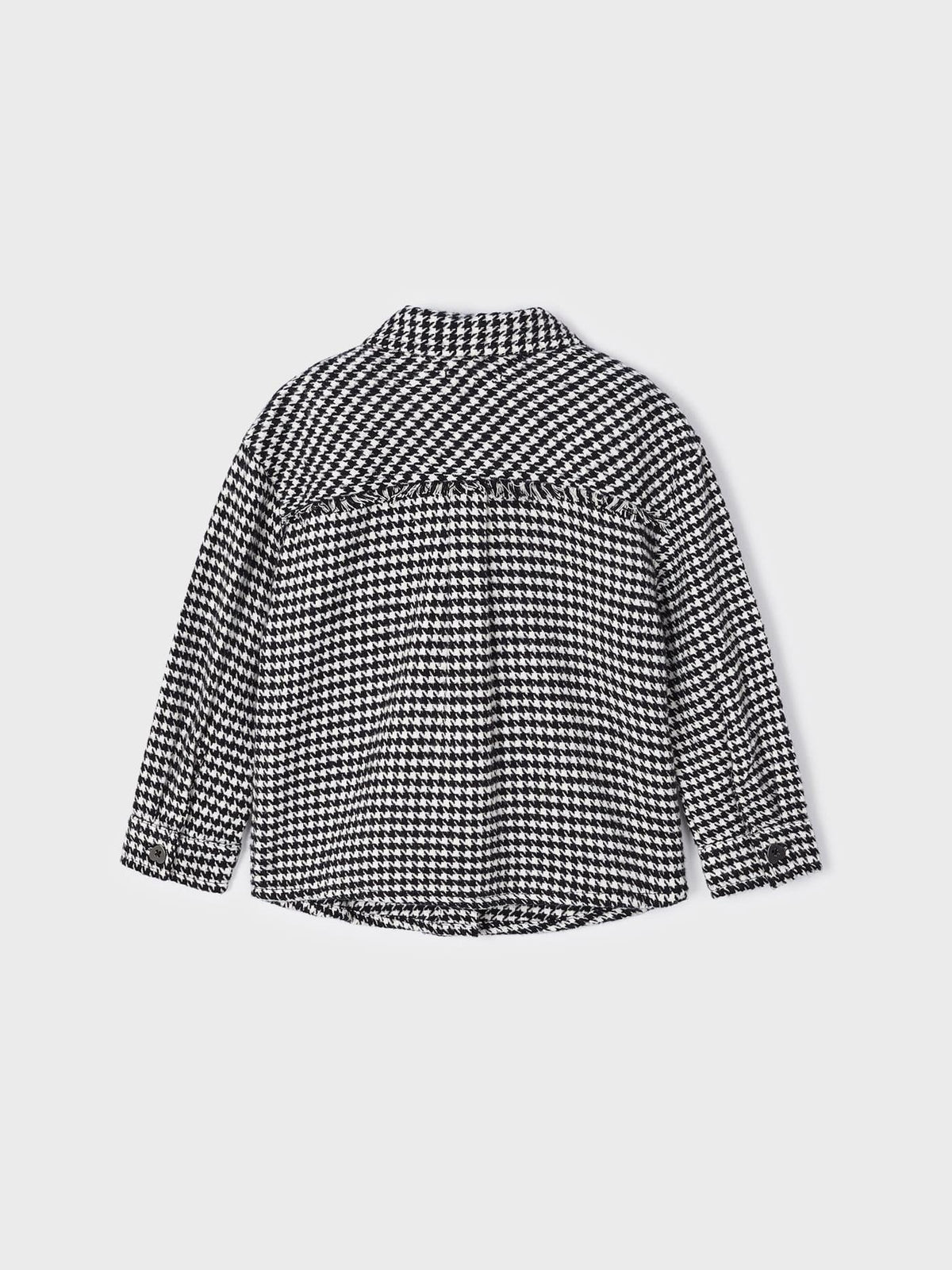 Sobrecamisa xadrez Preto (Preto)  para Menina - Mayoral