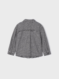 Sobrecamisa xadrez Preto (Preto)  para Menina - Mayoral