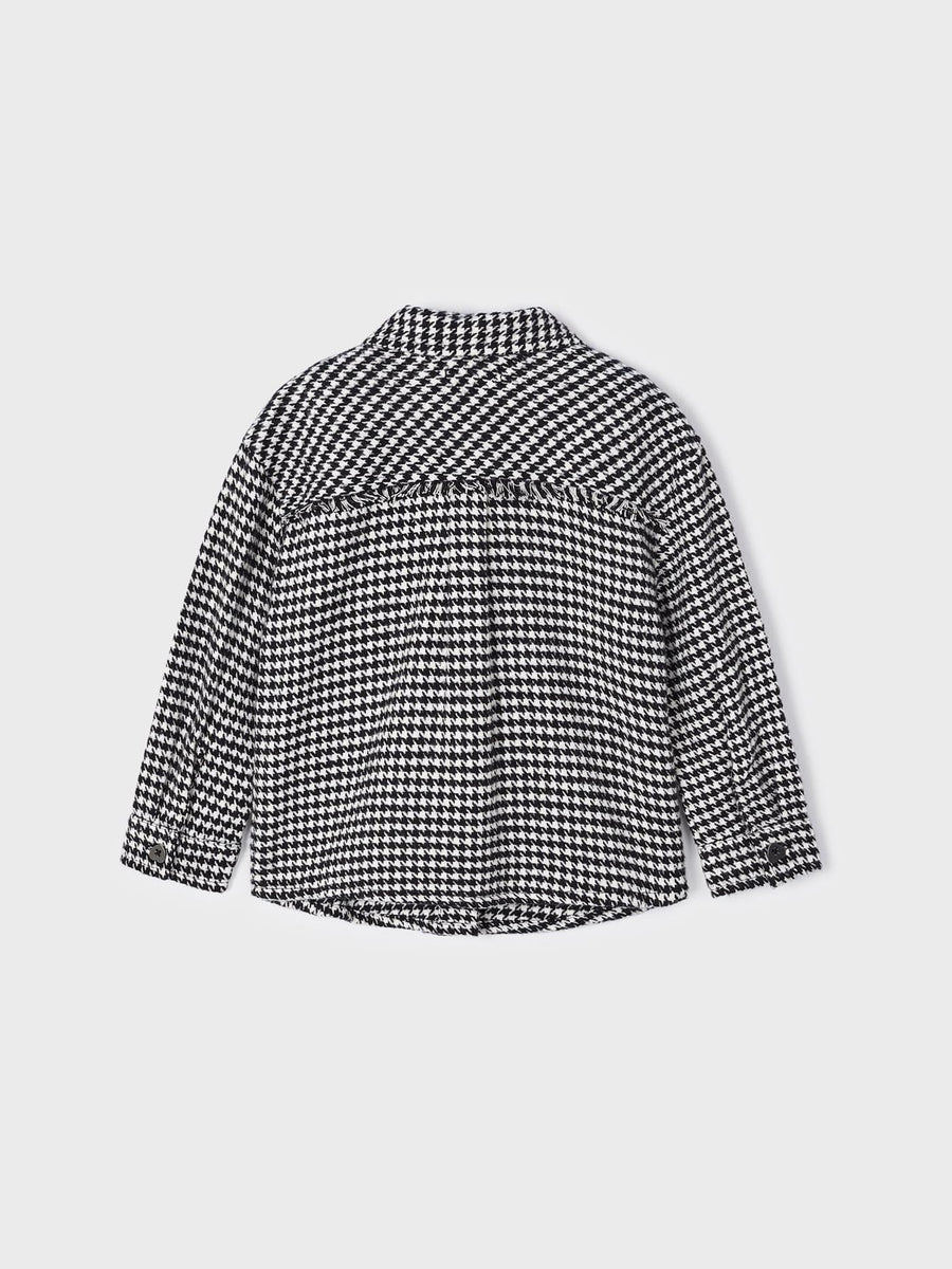 Sobrecamisa xadrez Preto (Preto)  para Menina - Mayoral