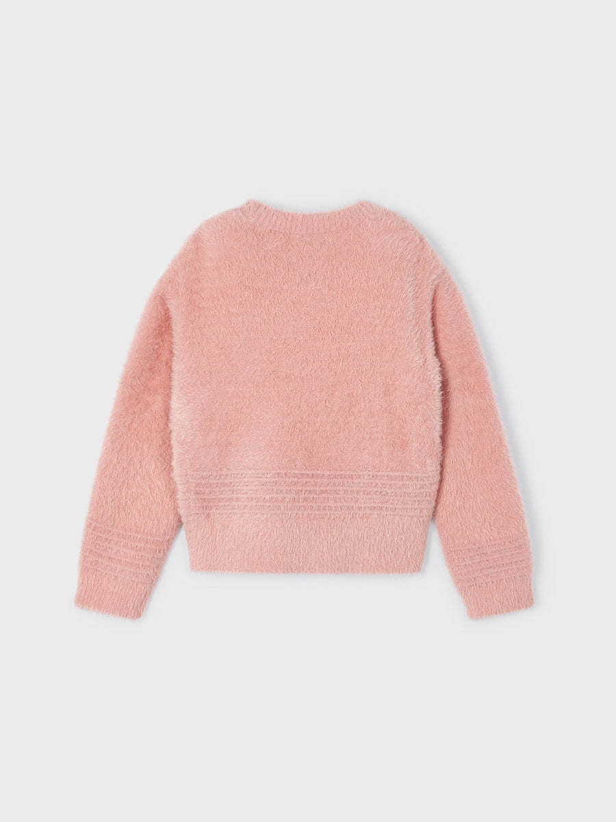 Jersey pelo Nude (Rosa)  para Menina - Mayoral