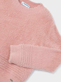 Jersey pelo Nude (Rosa)  para Menina - Mayoral