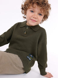 Jersey polo Oregano (Verde Tropa)  para Menino - Mayoral