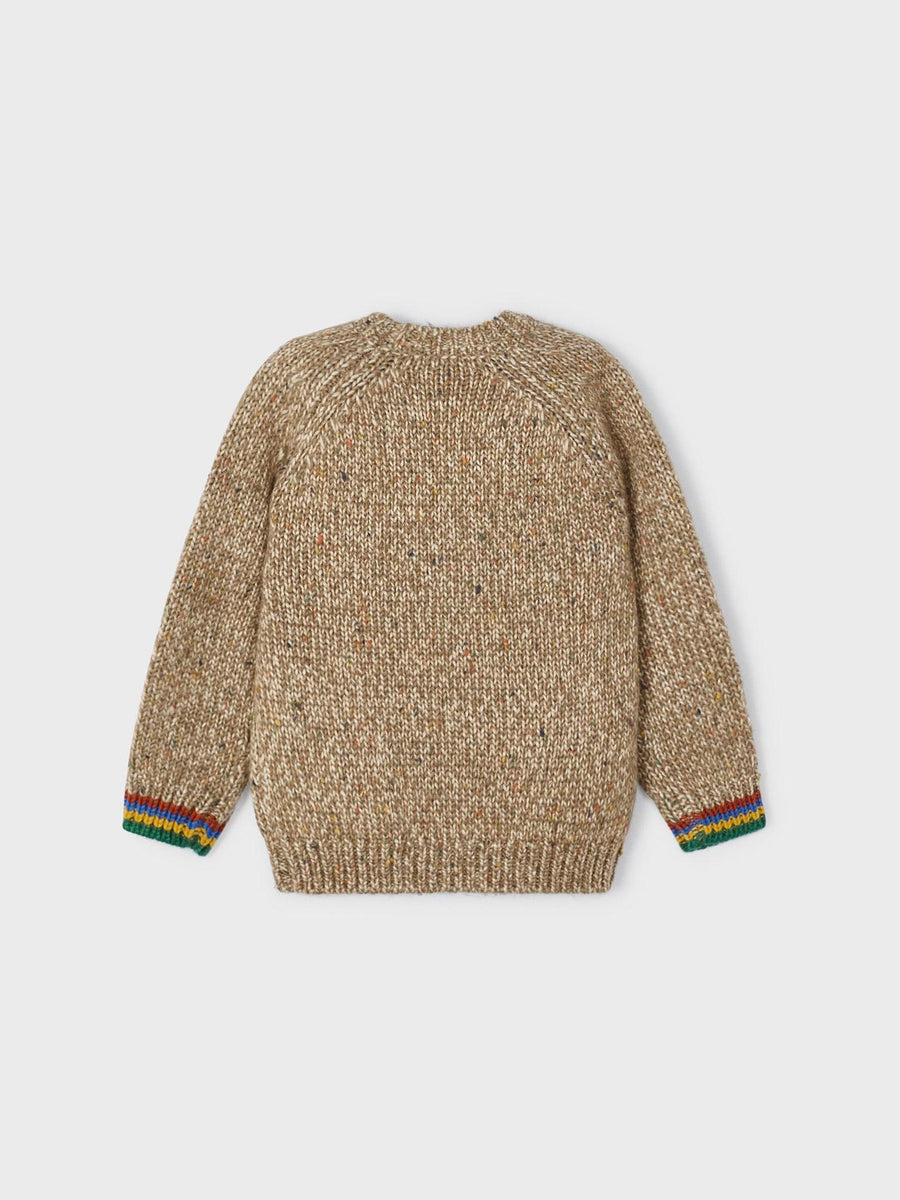 Jersey neps Trufa mez (Castanho Claro)  para Menino - Mayoral