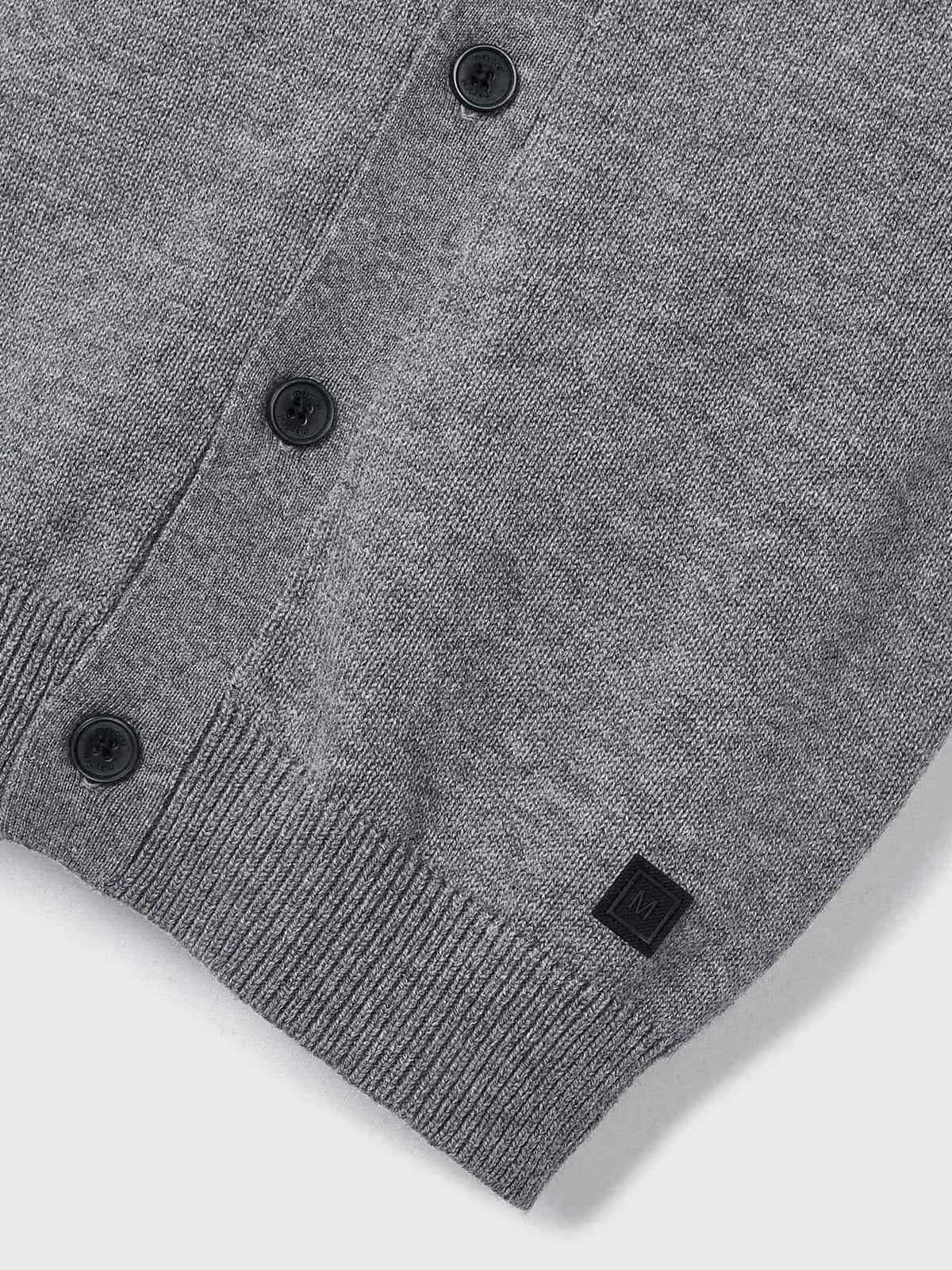 Colete tricot Cromo vig (Cinza)  para Menino - Mayoral