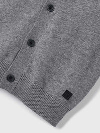 Colete tricot Cromo vig (Cinza)  para Menino - Mayoral