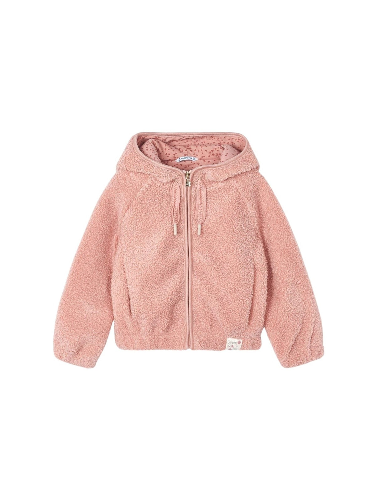 Casaco rizo Nude (Rosa)  para Menina - Mayoral