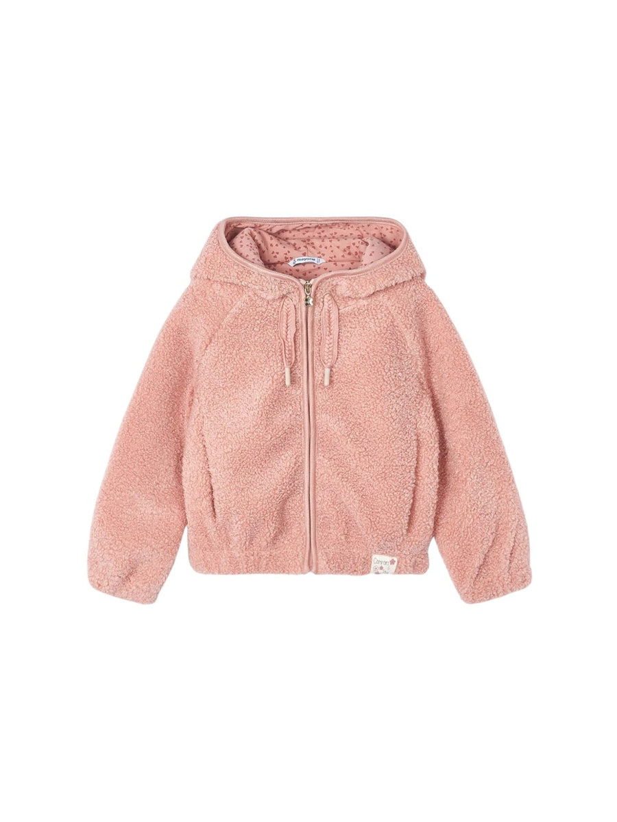 Casaco rizo Nude (Rosa)  para Menina - Mayoral