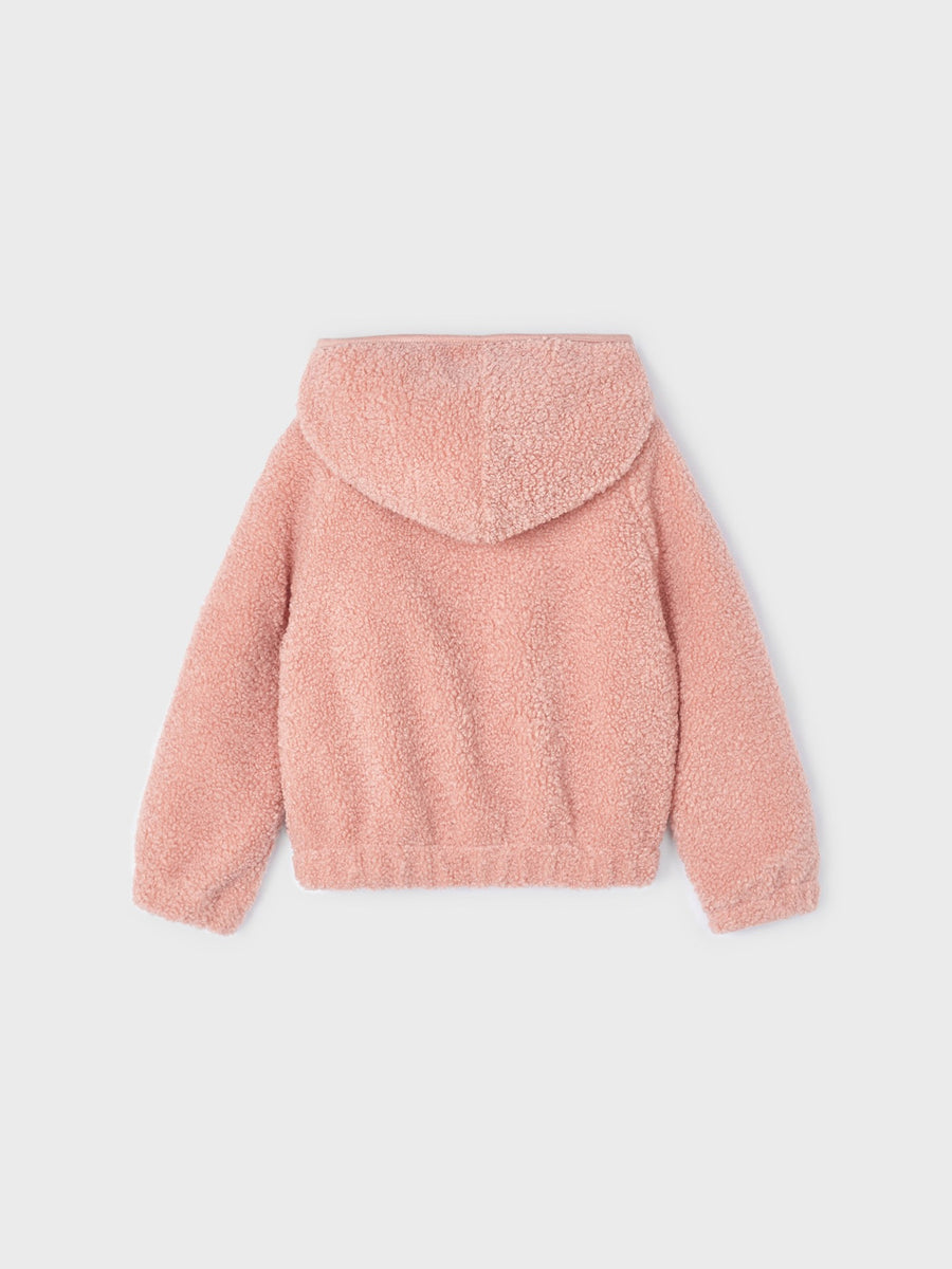 Casaco rizo Nude (Rosa)  para Menina - Mayoral
