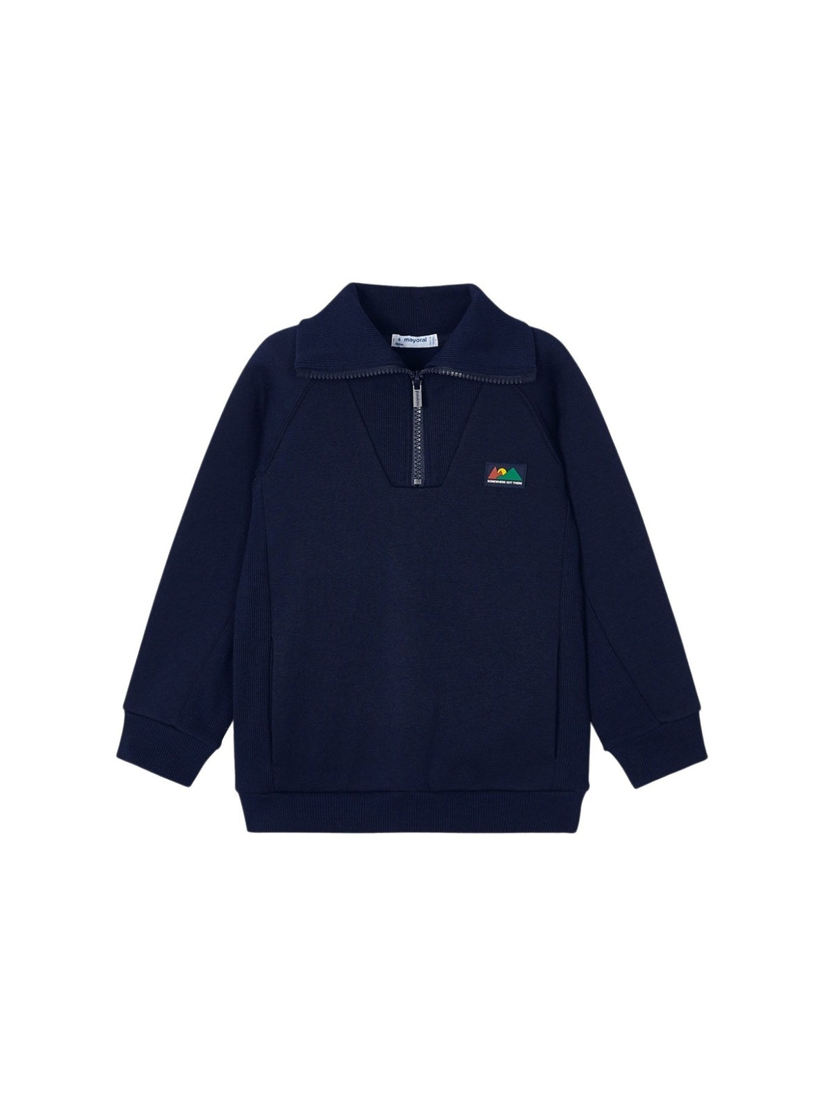 Sweat "cremallera" Azul escur (Marinho)  para Menino - Mayoral