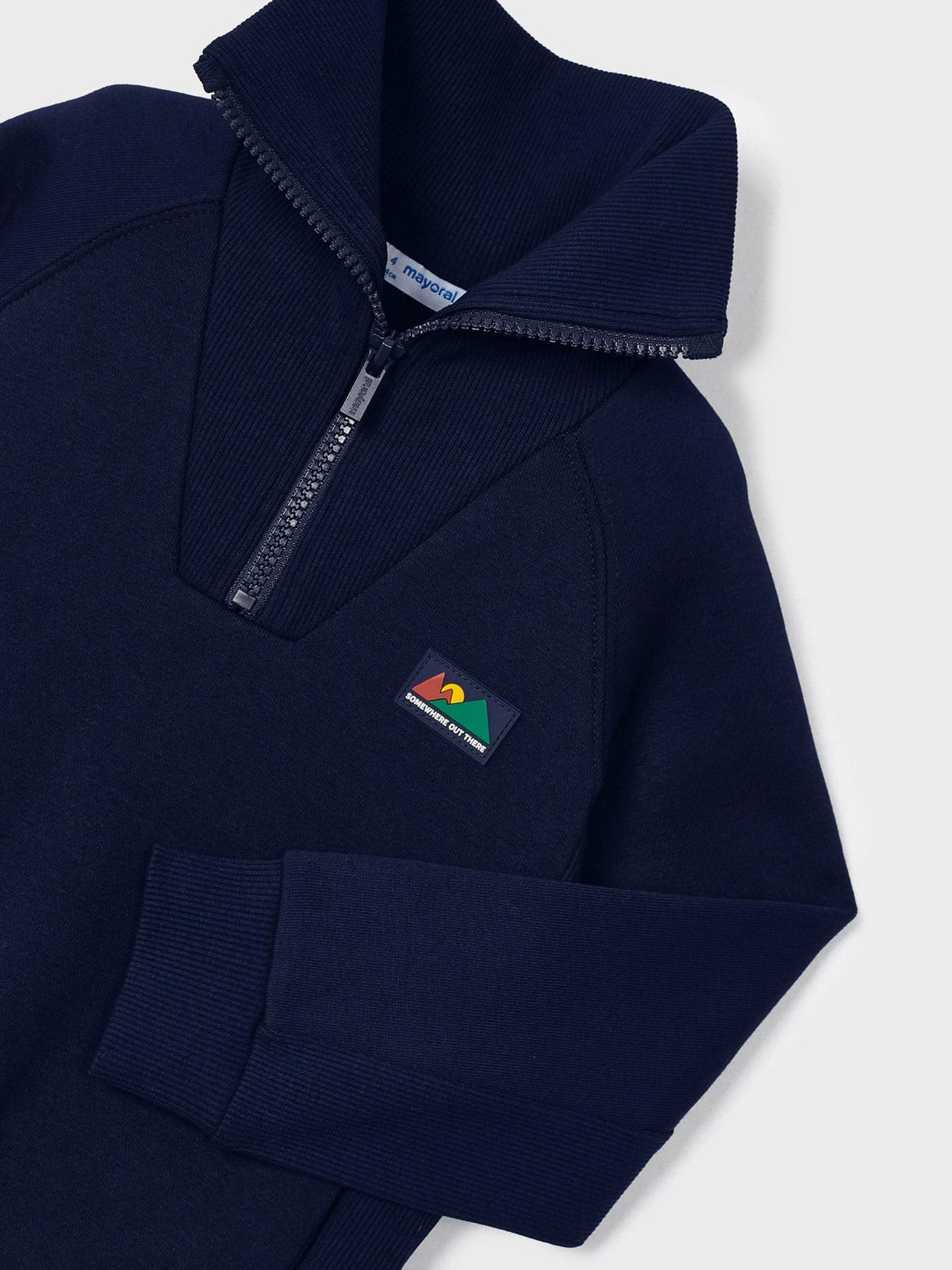 Sweat "cremallera" Azul escur (Marinho)  para Menino - Mayoral
